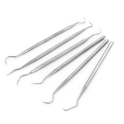 6 PCS STAINLESS STEEL PROBES SET - MODEL CRAFT